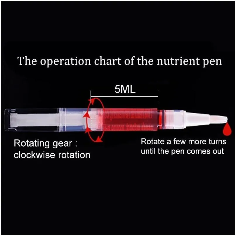 Nail Nutrition Oil Pen Treatment Cuticle Revitalizer Oils Manicure Care Nails Art Treatmental Cosmetic Tools with Many Flavors