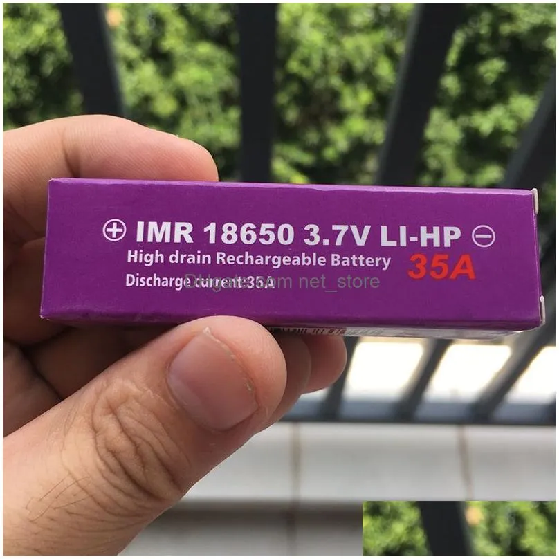 original fire 26650 18650 18350 fire discharge 3.7v li-ion battery hight drain rechargeable battery