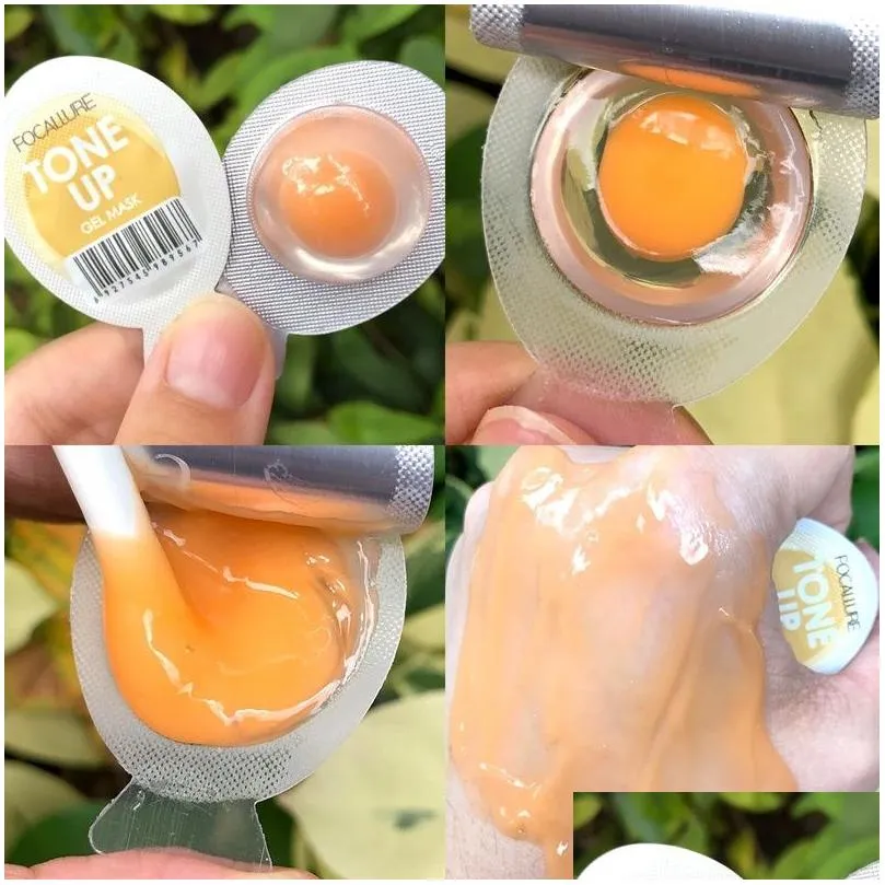 Small Egg Mud Mask Avocado Lemon Aloe Vera Moisturizing Firming And Brightening Skin Tone Face Care Face Masks