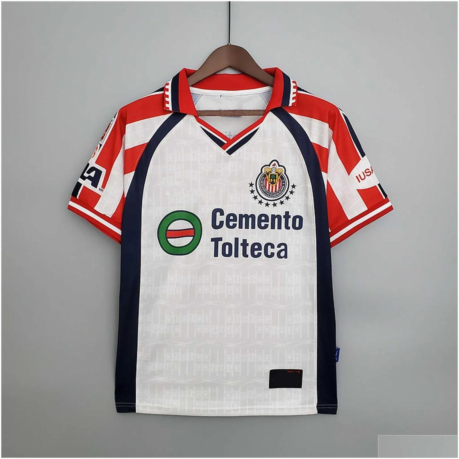 Retro Chivas Guadalajara soccer jerseys regal O PERALTA I BRIZUELA A PULIDO Vintage football shirt 60 96 97 98 99 00 02 06 07 08 A.VEGA uniform 60th 110th 115th 110 115
