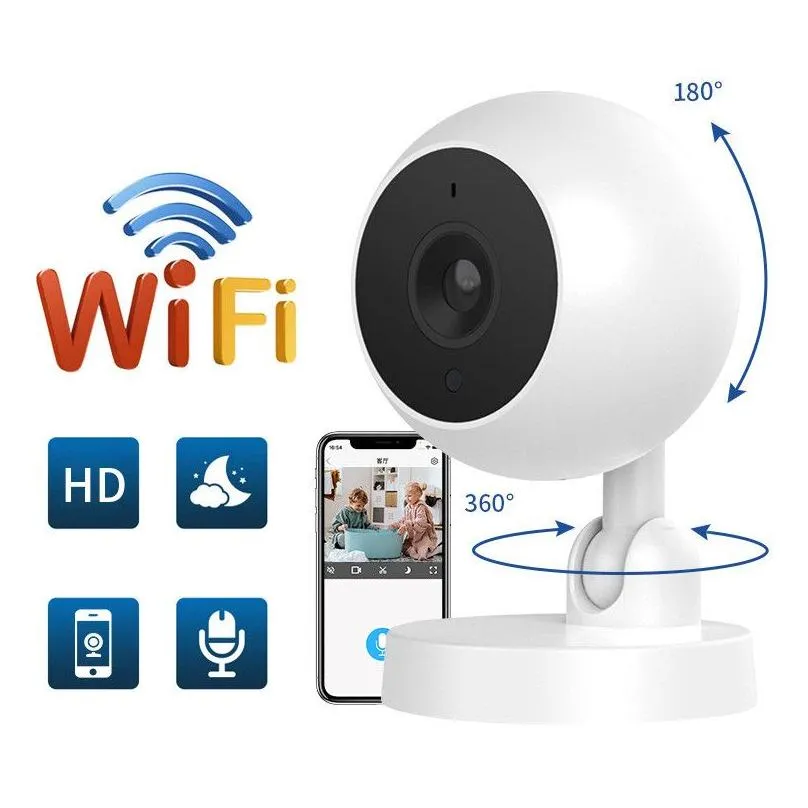 A2 1080P Outdoor Indoor Cameras WiFi Smart Wireless Camcorder Home Security P2P Camera Night Vision Video Micro Small Cam Mobile detection voice