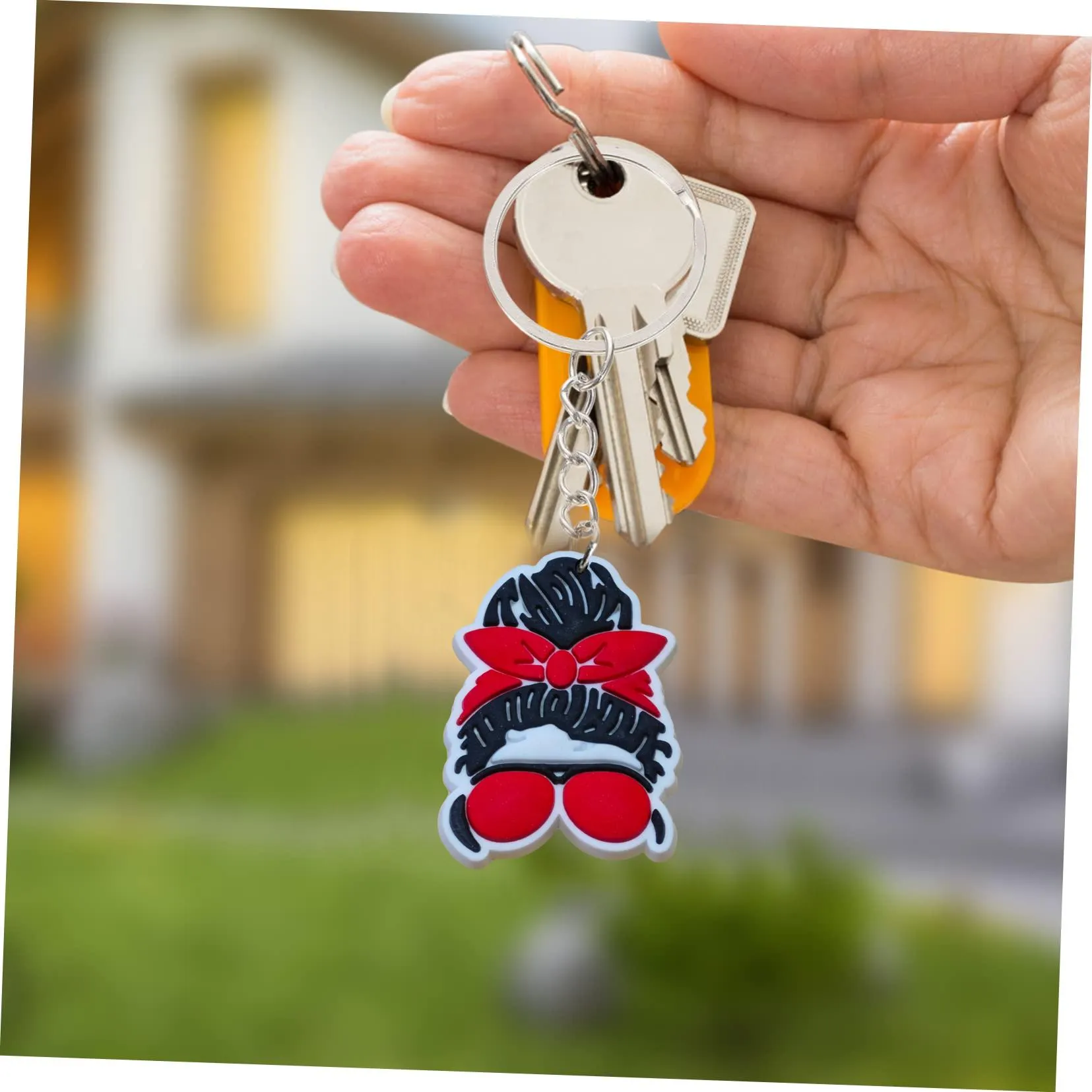 momlife keychain keyring for school bags backpack kids party favors goodie bag stuffers supplies suitable schoolbag key ring men keychains women