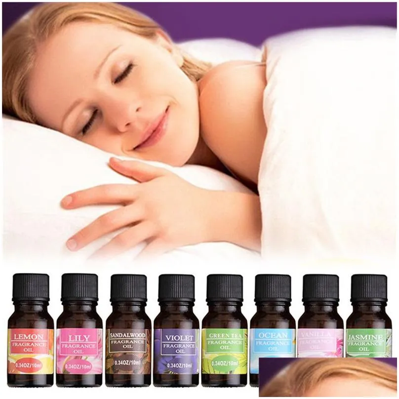 Natural Essential Oils Pure Plant Lavender 10ML Humidifier Aromatherapy Diffusers Oil Healthy Calming Air  Care