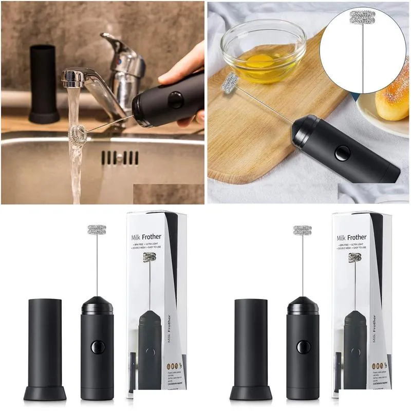 handheld egg tools electric whisk beater coffee milk frother milks foamer electrics mixer battery operated kitchen tool