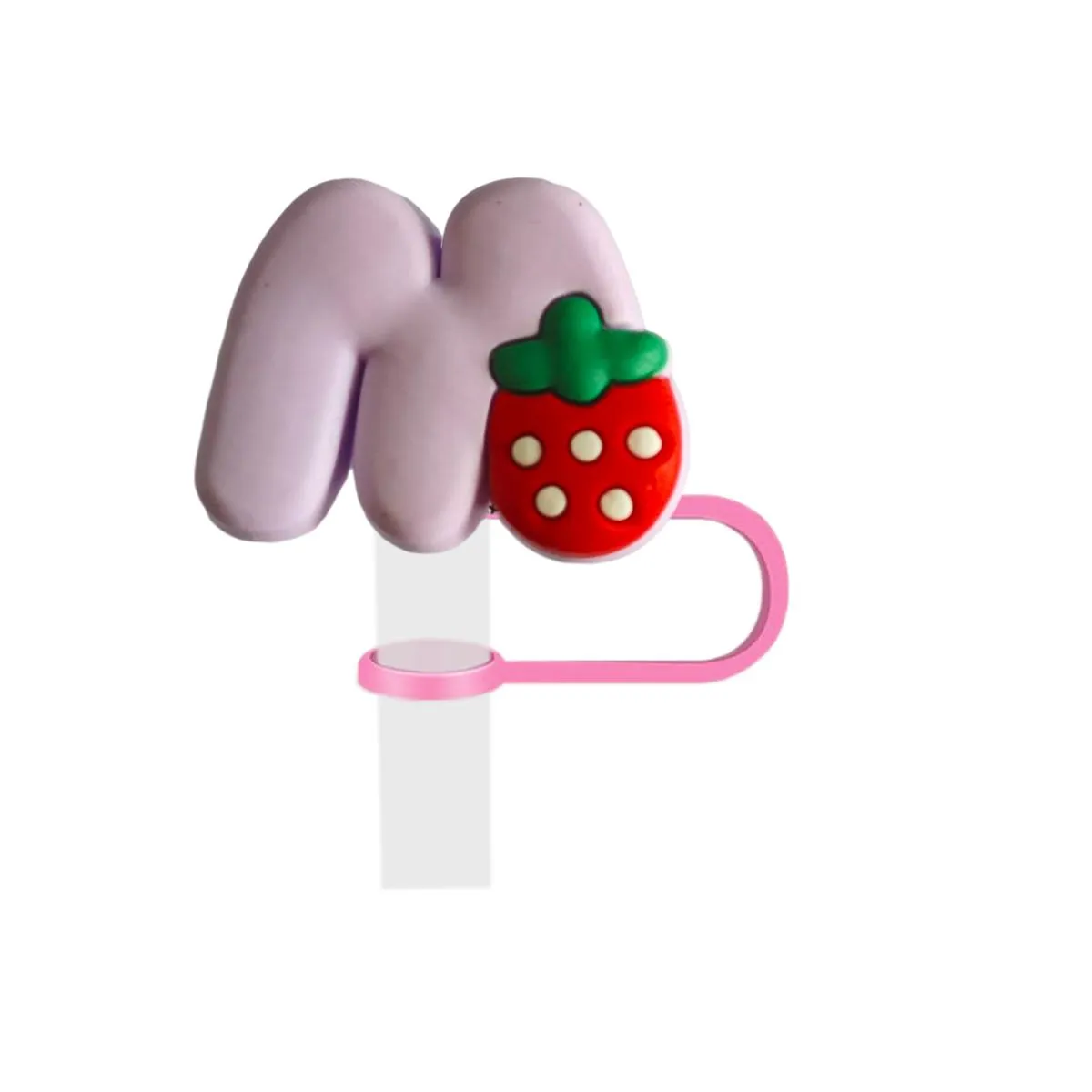 fruits and vegetables straw cover for  cups 8mm cap cup 30 oz 40 reusable cute silicone tips lids protectors