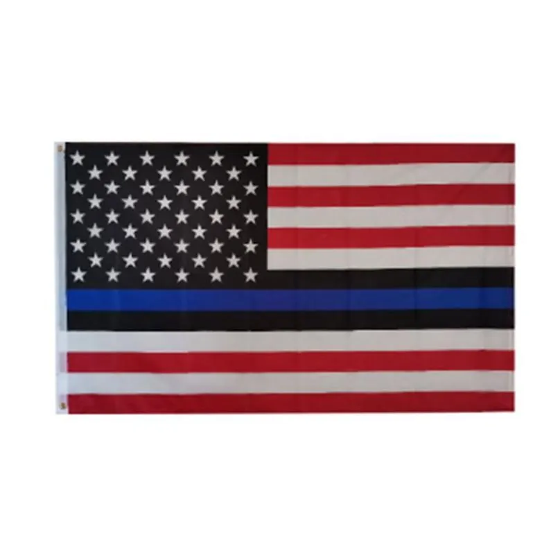 Banner Flags 3X5Ft Black American Flag Polyester No Quarter Will Be Given Us Usa Historical Protection Double-Sided Indoor Outdoor 6 Dhcyl