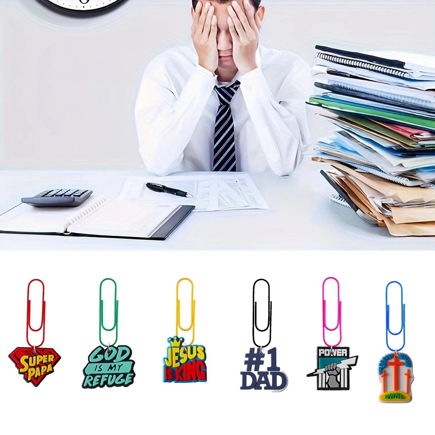 11Pcs Nursing Theme Paperclips - Cute Cartoon Bookmark Clips For Nurses & Nursing Students