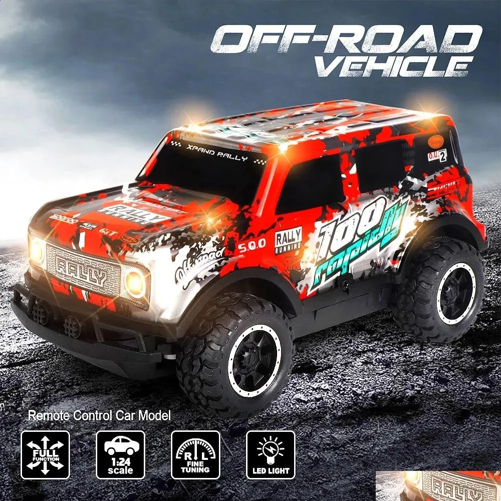 Y240 Electric RC Drift Rock Crawler 1:24 Scale Off Road Remote Control ...