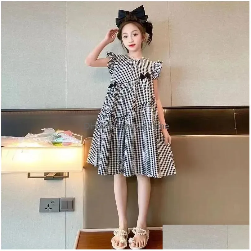 girls dress design girls' casual floral colored off the shoulder dress for party vacation outfit, kid girl's dresses gift idea - kids' fashion