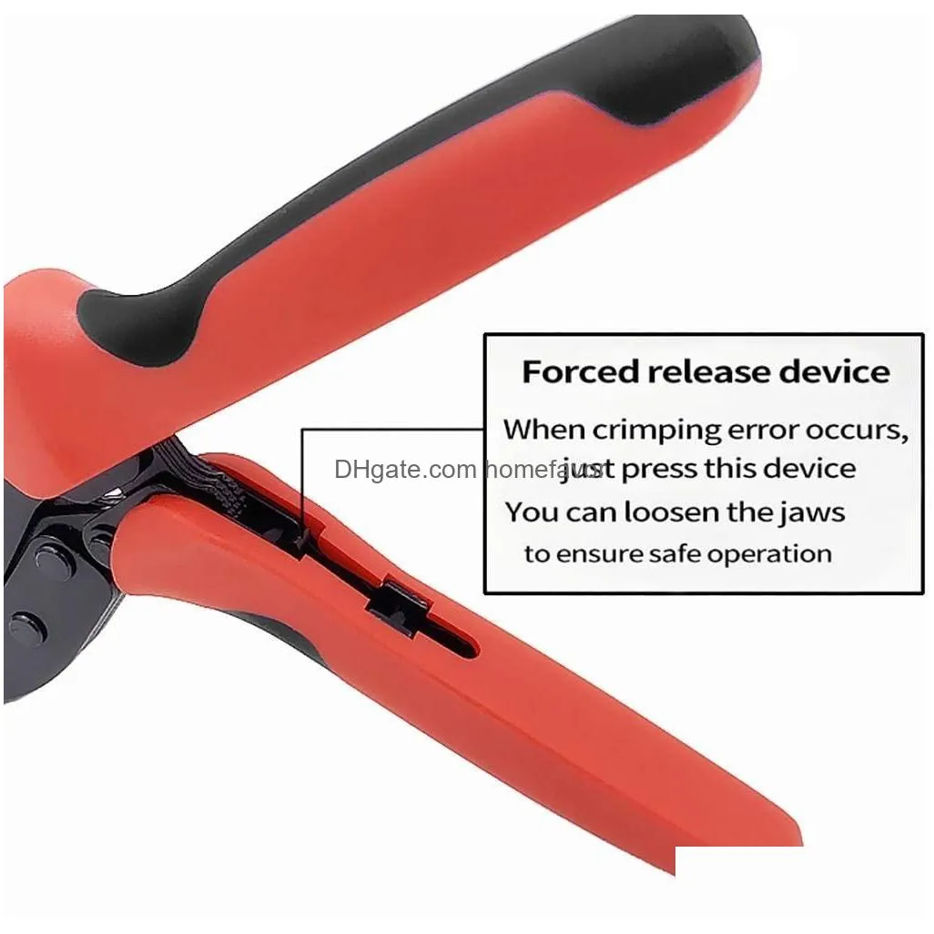 stitch  crimper crimping pliers for  stripping tool ly2048 ratchet wire terminal crimperwire hand crimping tool