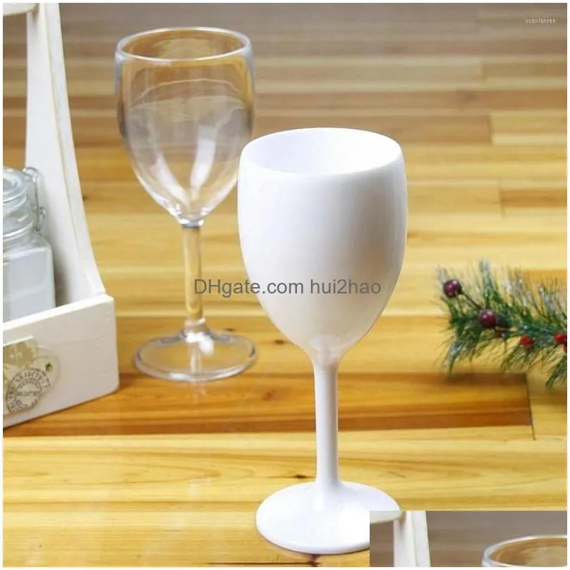 cups saucers wine cup lightweight champagne plastic smooth surface useful strong construction utility goblet