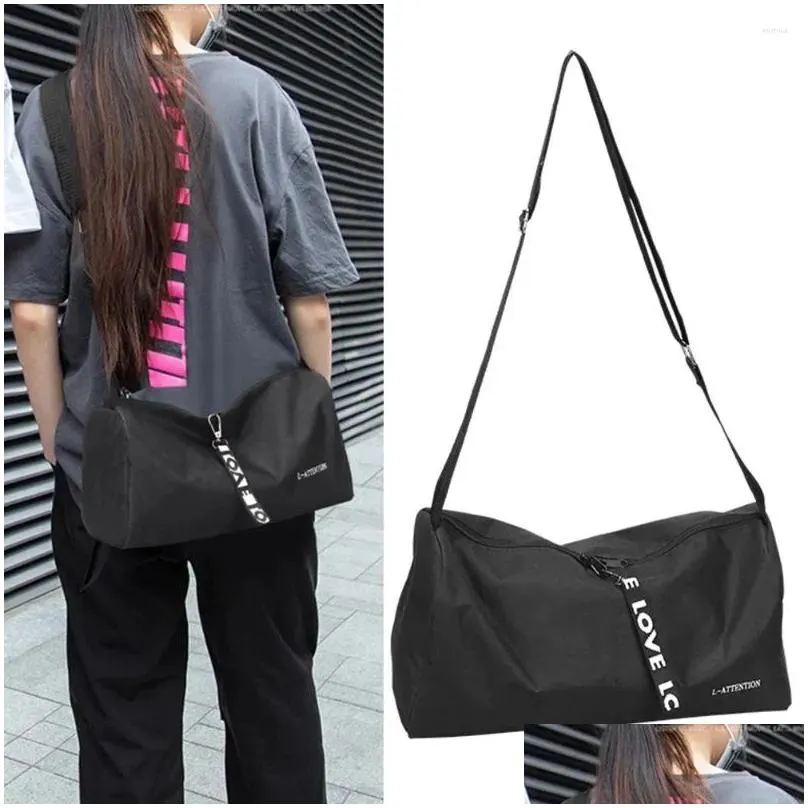 Outdoor Bags Portable Fitness Gym Multifunction Fashion Travel Handbag 600D Nylon Adjustable Strap For Men Women