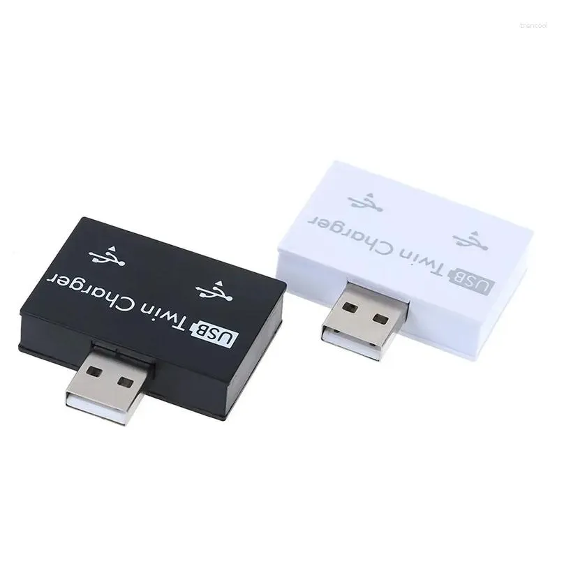 USB2.0 Splitter 1 Male To 2 Port Female USB Hub Adapter Converter For Phone Laptop PC Peripherals Computer Charging Accessories