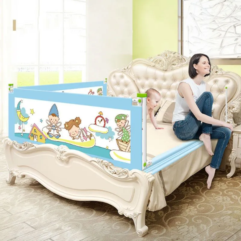 Baby Bed Rail Baby Bed Safety Guardrail With Pocket Playpen Kids Safety General Use Fence Guardrail Crib Rails