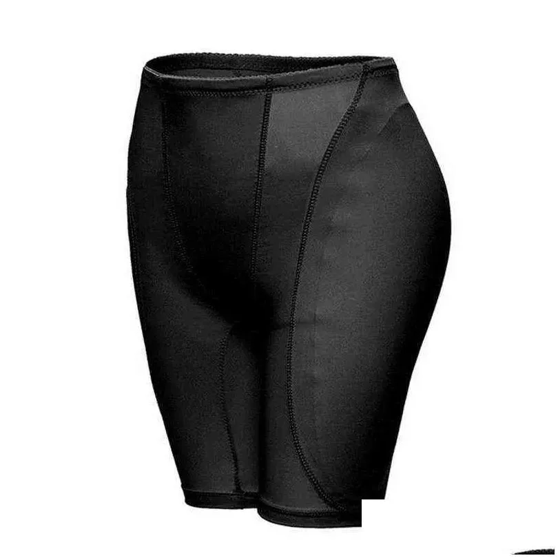 Women Buttock Sheath Fake Butt Lifter Shapewear Padding Panties Panty Shorts Thigh Trimmer Shape Wear False Hip Pads Enhancer 220112