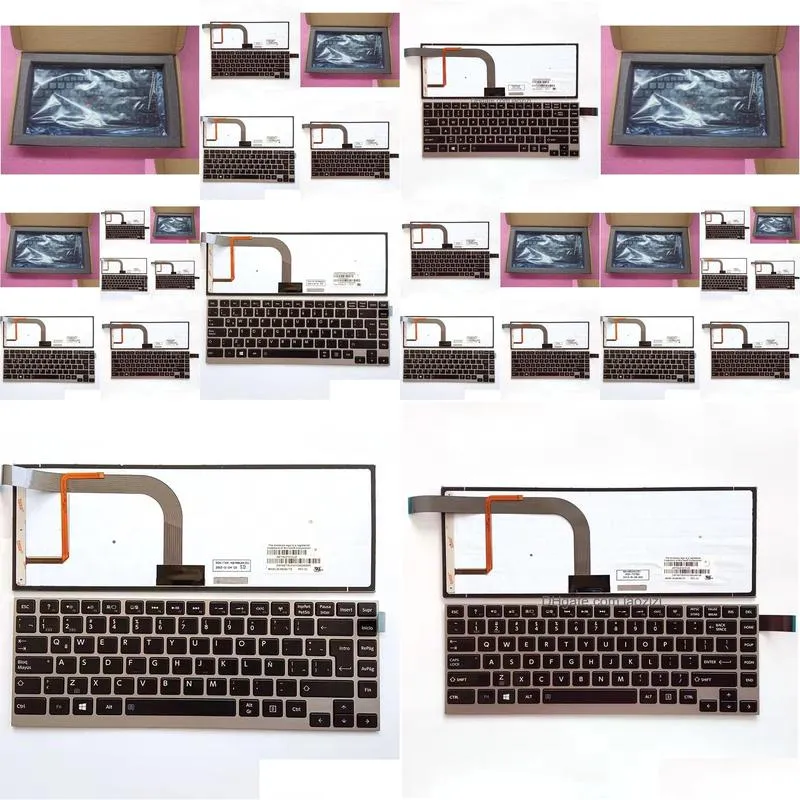 us/la for toshiba satellite w30 w30t w30dt w35 dt series laptop keyboards