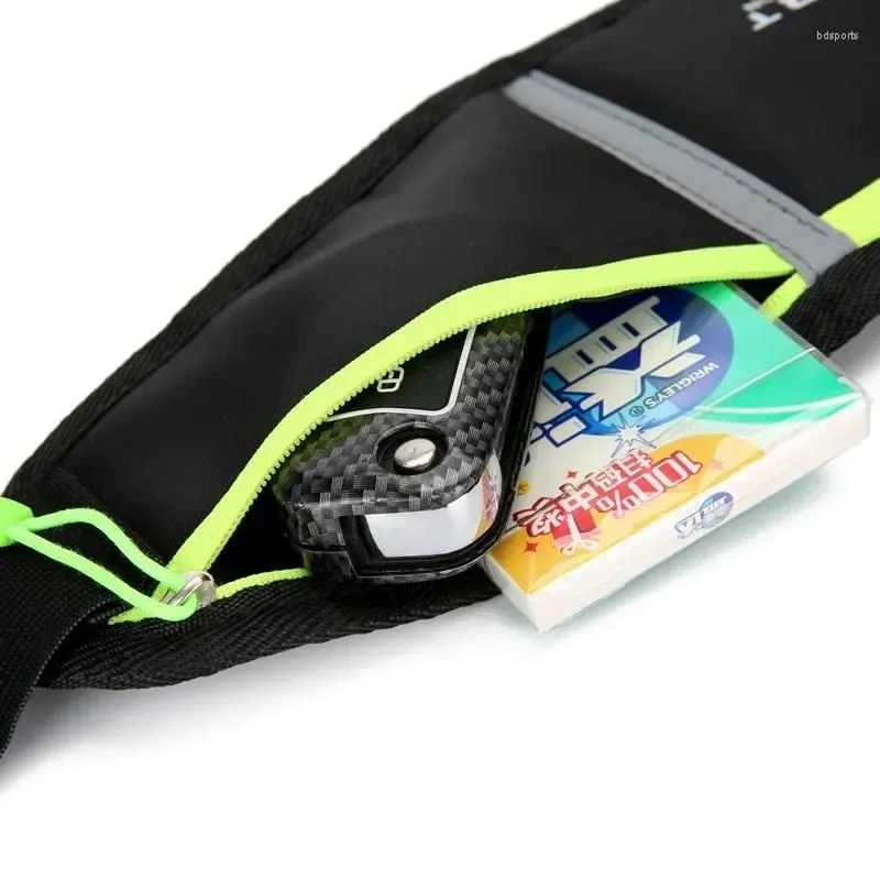 Outdoor Bags Sports Waist Pack Women Men Running Belt Bag Waterproof Fanny Wallet Pouch Portable Phone Holder Gym Bum