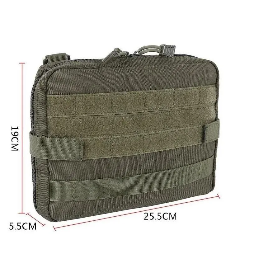 Outdoor Bags Molle Military Pouch Bag Emt Tactical Emergency Pack Cam Hunting Accessories Utility Mtitool Kit Edc 230927 Drop Deliver