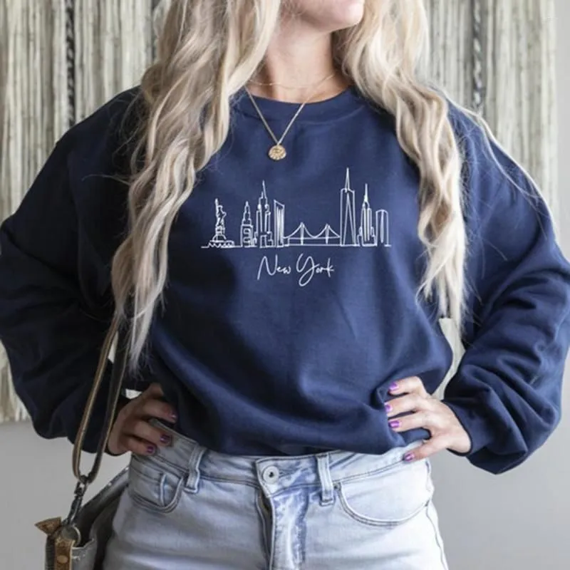 Women`s Hoodies  Sweatshirt City East Lover Gift Nyc For Women Pullovers Hoodie