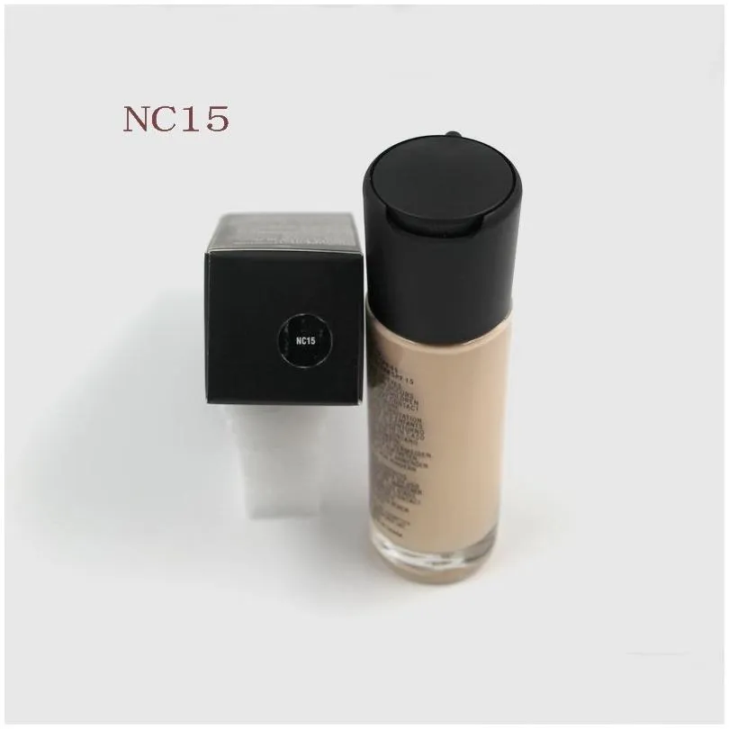 foundation makeup full coverage 35ml primer moisturizer SPF 15 Contour Liquid cosmetics 9 Colors Make Up Woman Foundations