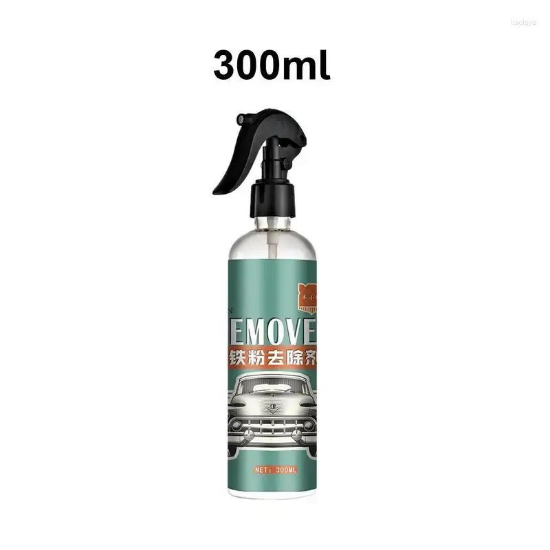 Car Wash Solutions Rust Removal Spray 300ml Multipurpose Remover For Protective Iron Powder Efficient Accessories
