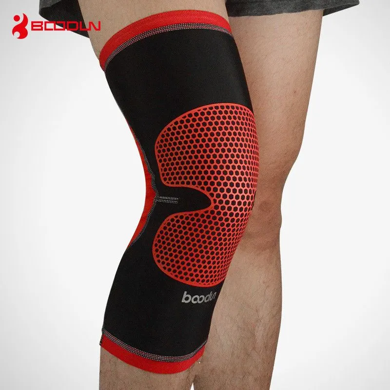 Brand Knee Pads Basketball Badminton Knee Brace Running Bike Elastic Breathable Outdoor Climbing Sports Kneepads Support Sports