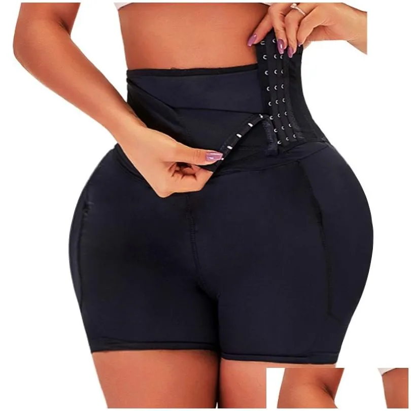 Waist Tummy Shaper CXZD High Waist Trainer Shape Body Abdominal Shape False Butt Hip Booster Boots Hip Pad Booster Boots 230406