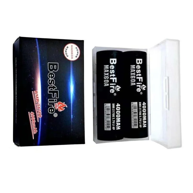 Original BestFire BMR IMR 21700 4000mAh 60A 20700 3000mAh 50A Battery Rechargeable Lithium Batteries In Stock 100% Authentic