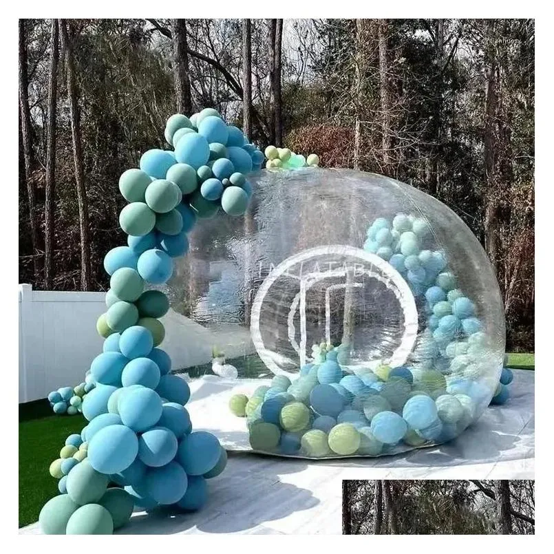 Tents And Shelters 3FT Inflatable Bubble Tent Customized Colors Sizes Factory Direct Sales Outdoor Wedding Party Decoration House