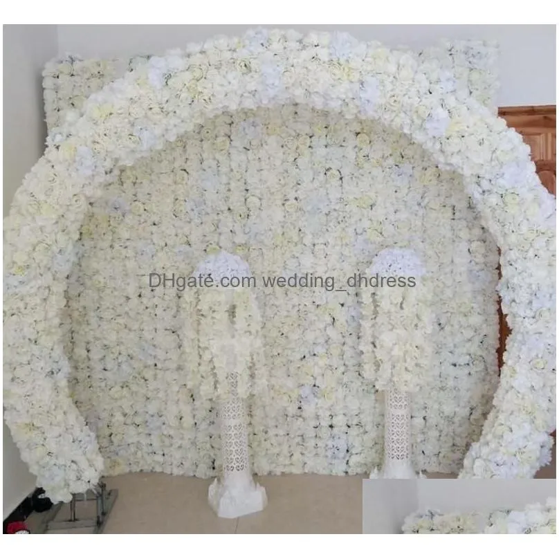 20x 50cm wedding decoration arch flower rows party aisle decorative road cited centerpieces supplies