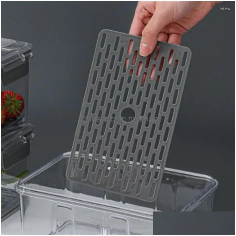 storage bottles food container transparent high capacity good sealing vacuum refrigerator -keeping box with lid household