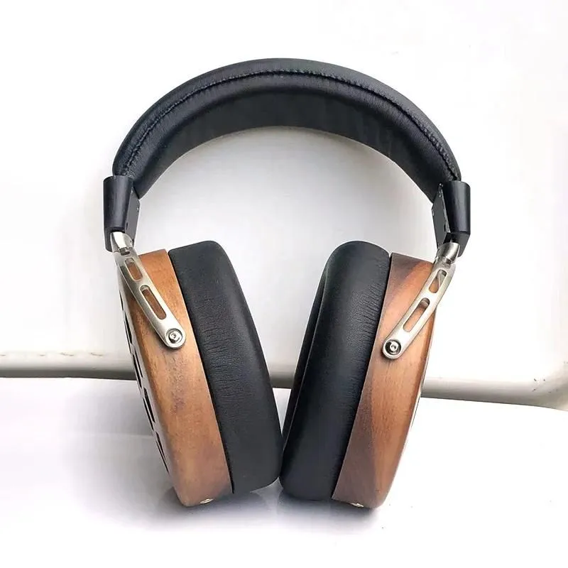 Boats Oval Open Back Type Headphones Diy Headphones Housing Wooden Shell Case for 40 50 53 60 70mm Speakers for Planar Drivers