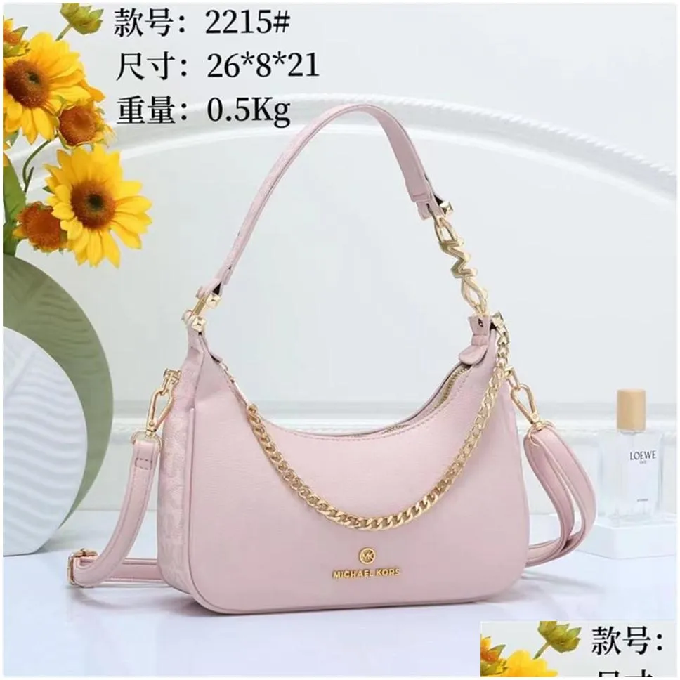 MICHAEL SS KOR M K 2024 New Women Handbags Shoulder Bags S Designers Moon Ladies Hobo Underarm Package Crossbody Bags 2215