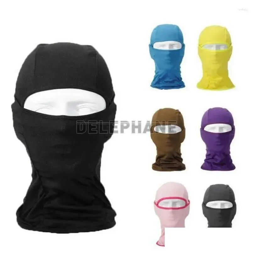 Cycling Caps Outdoor Sport Full Face Mask Balaclava Bicycle Motorcycle Men Women Breathable CS Hiking Moto Riding Racing Skiing