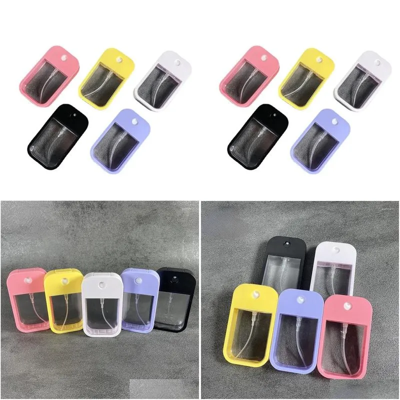 Storage Bottles & Jars 1Pc Card Spray Us Touchland Disinfection Alcohol Bottle Ins Portable Sub-Bottle Reusable Per Emty Drop Delivery Dhcb6