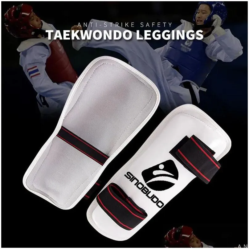 Products High Quality Taekwondo Equipment WTF ITF Protector Foream SINOBUDO Arm Guard Legging Geer Kicking Boxing Judo Karate