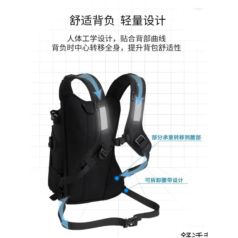 Cycling Gloves Riding Backpack Motorcycle Adventure Bag Rally Bike Long-distance Knight Off-road Travel