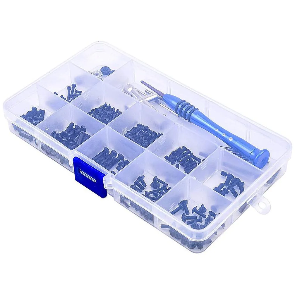 Parts Accessories 316pcs RC Car Tools Screws Box Kit Set M2 M2 5 M3 Repair Supplies for Wltoys 1 14 144001 230710