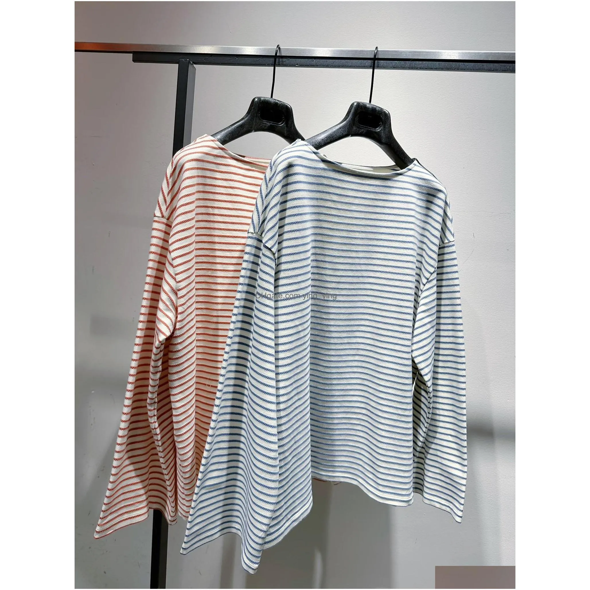 early autumn relaxation stripe top