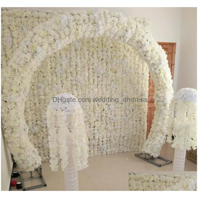 20x 50cm wedding decoration arch flower rows party aisle decorative road cited centerpieces supplies 10pcs3204337