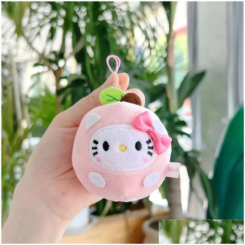 2024 Hot Sale Wholesale Keychain Pendant Little  Doll Cat Plush Small Pendant Exquisite Car Bag Key Pendant