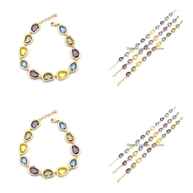 bangle funmode luxury multicolor cubic zircon women adjustable bracelets bangle party jewelry pulsera wholesale fb126