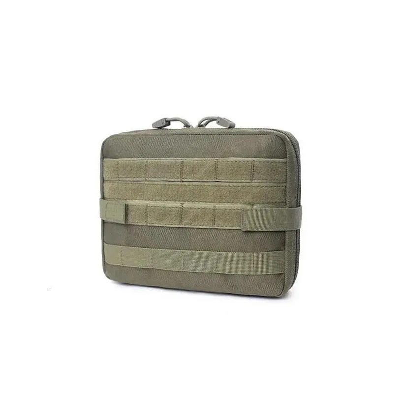 Outdoor Bags Molle Military Pouch Bag Emt Tactical Emergency Pack Cam Hunting Accessories Utility Mtitool Kit Edc 230927 Drop Deliver