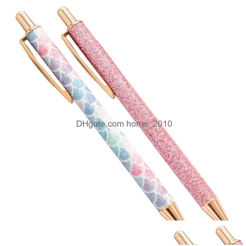 wholesale ballpoint pens 594f 2 kit cute glitter pin pen weeding tool precision needle air release vinyl retractable tint reusable