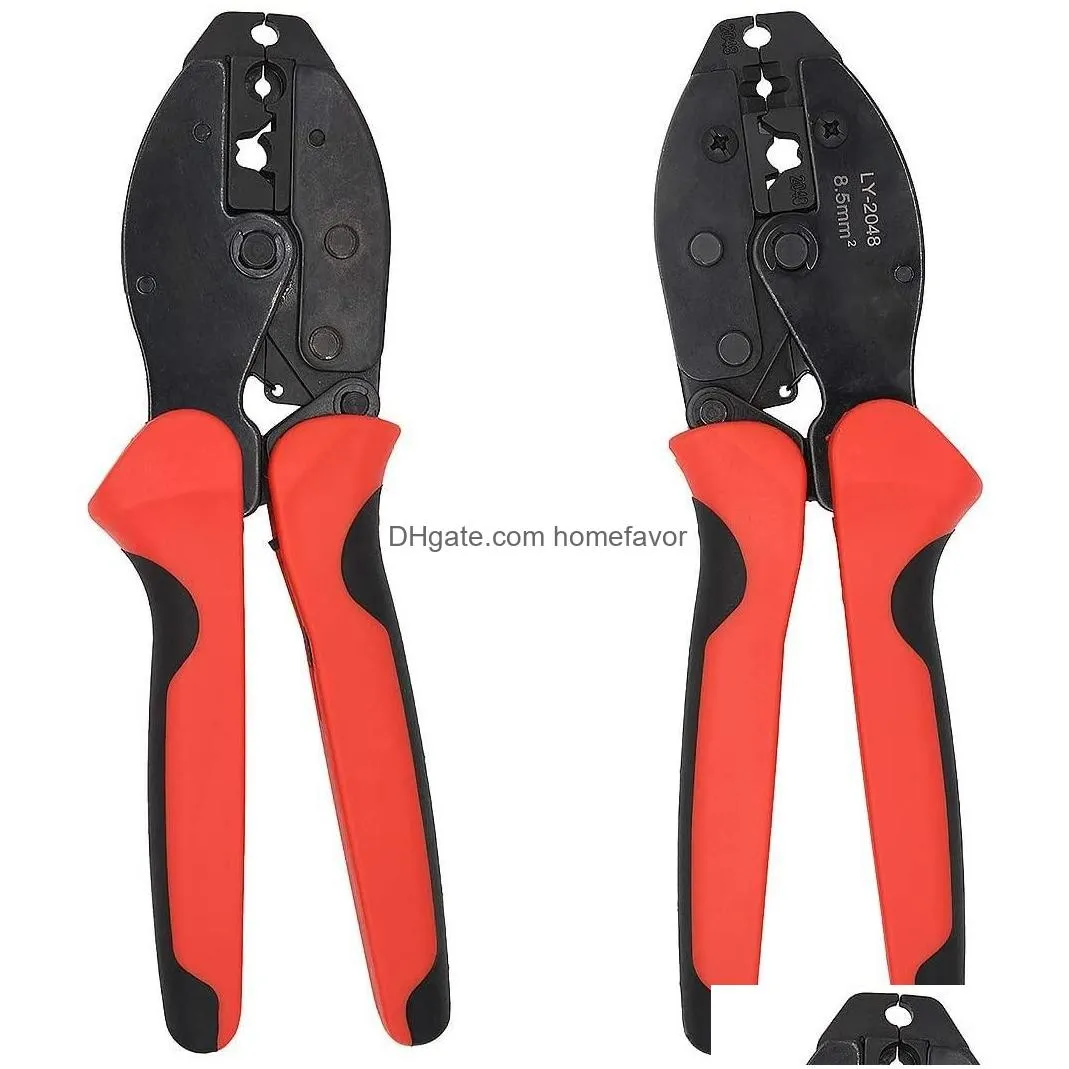 stitch  crimper crimping pliers for  stripping tool ly2048 ratchet wire terminal crimperwire hand crimping tool