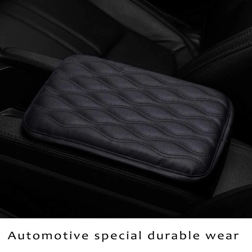 Center Console Pad Black Car Armrest Pad Car Armrest Seat Box Cover Protector for Most Vehicle SUV Truck Car2095218