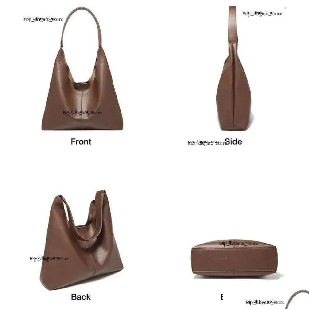 Foxer Evening Bags FOXER 2024 Vintage Women Large Handbag Soft PU Leather Solid Color Lady Shoulder Casual Composite Bag Free Shipping Girl`s Totes