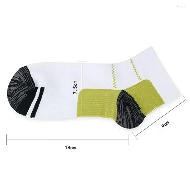Sports Socks 1 Pair Unisex Compression Simple Running Strong Toughness Dedicated Exercise Breathable