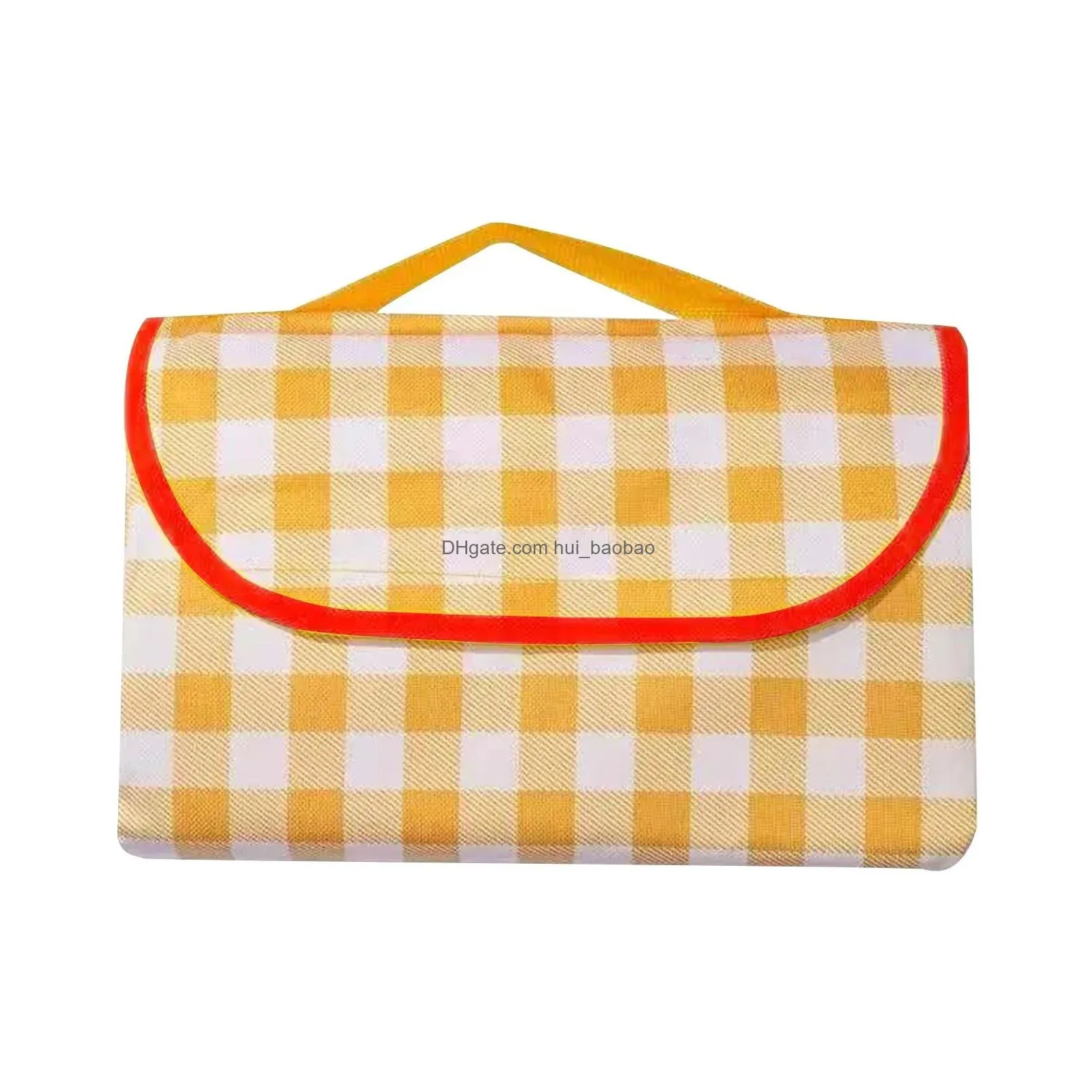 outdoor pads mat 200x150cm large picnic blanket foldable portable thicken waterproof beach cam slee drop delivery sports outdoors camp