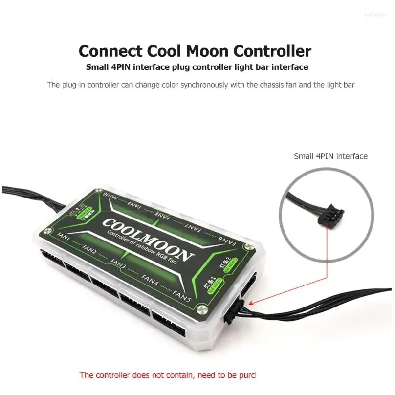 Computer Coolings M.2 2280 SSD Heatsink Cooler Solid State Disk Radiator With Thermal Pad 5V 3PIN ARGB For